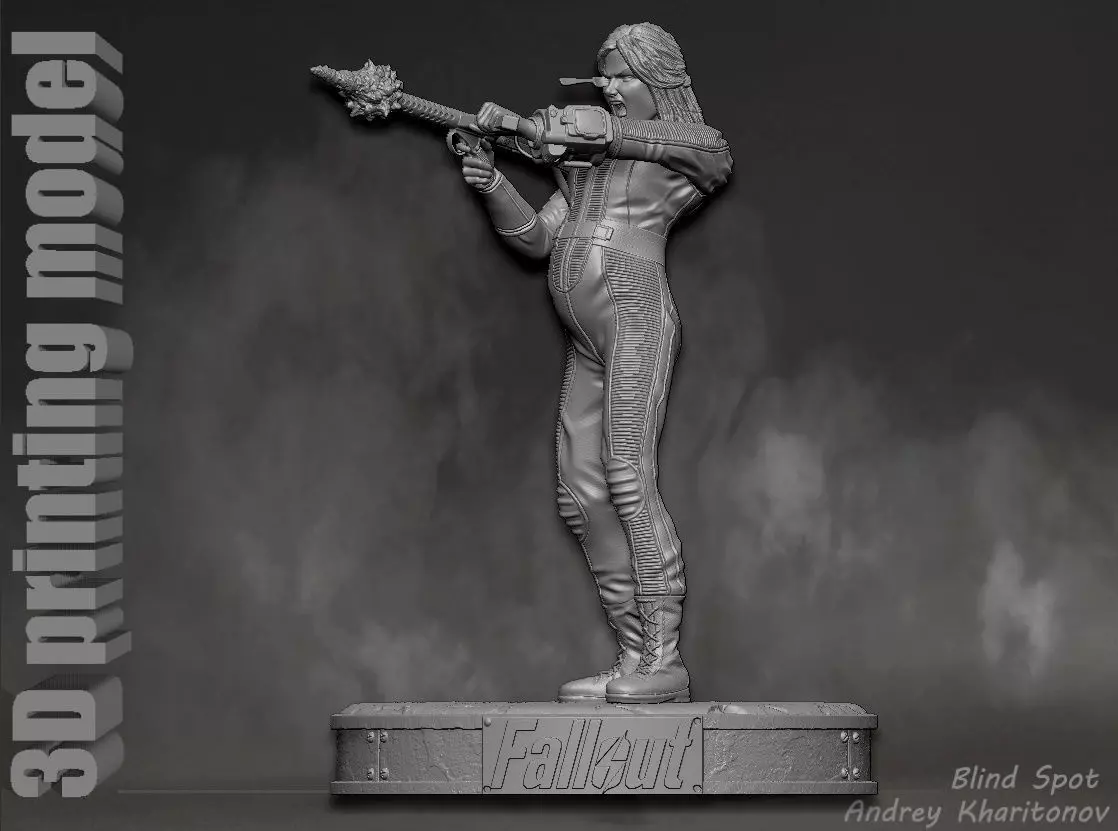 Steph Harper Fallout 3D print model_0