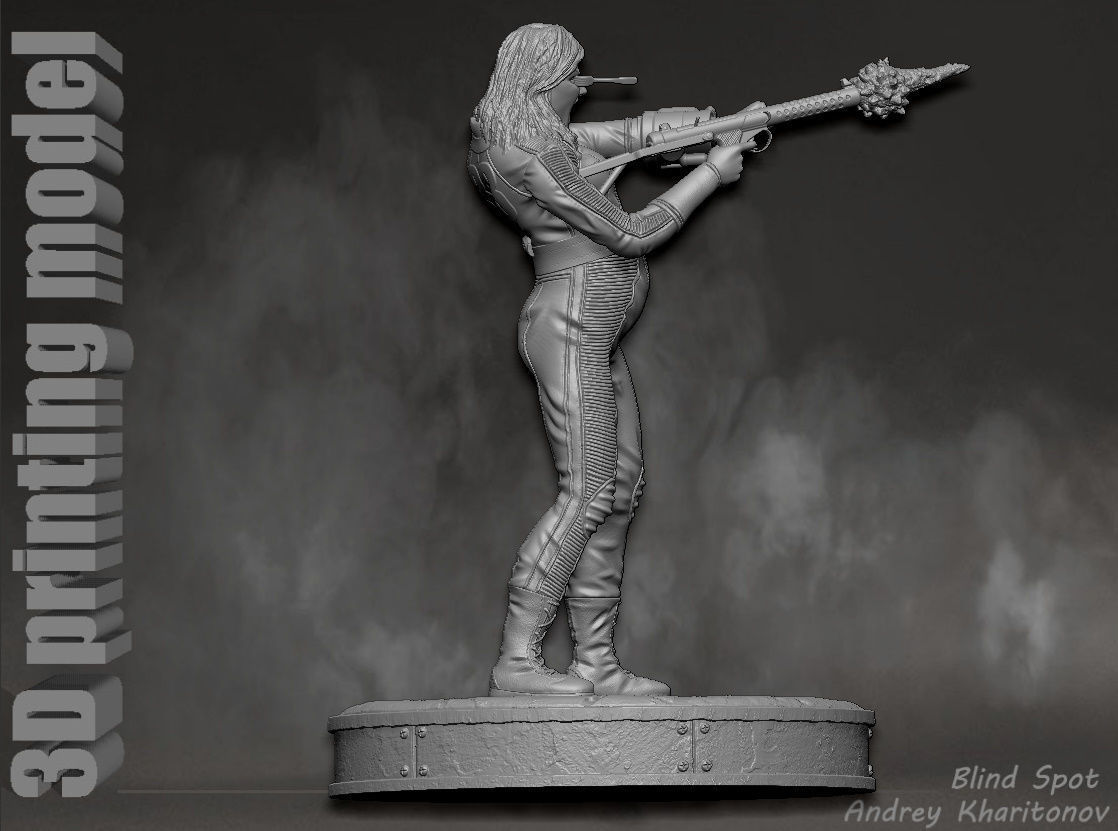 Steph Harper Fallout 3D print model_6