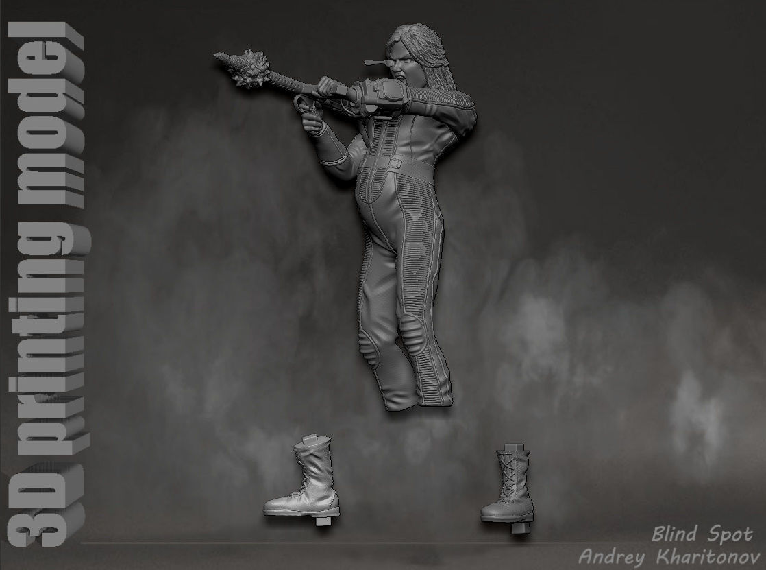 Steph Harper Fallout 3D print model_18