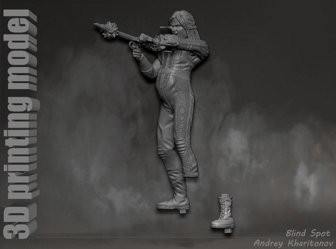 Steph Harper Fallout 3D print model_17