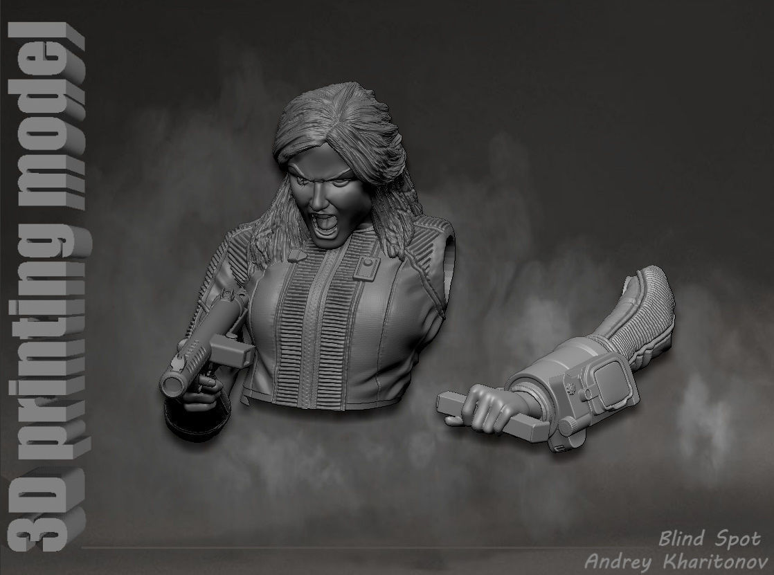 Steph Harper Fallout 3D print model_23