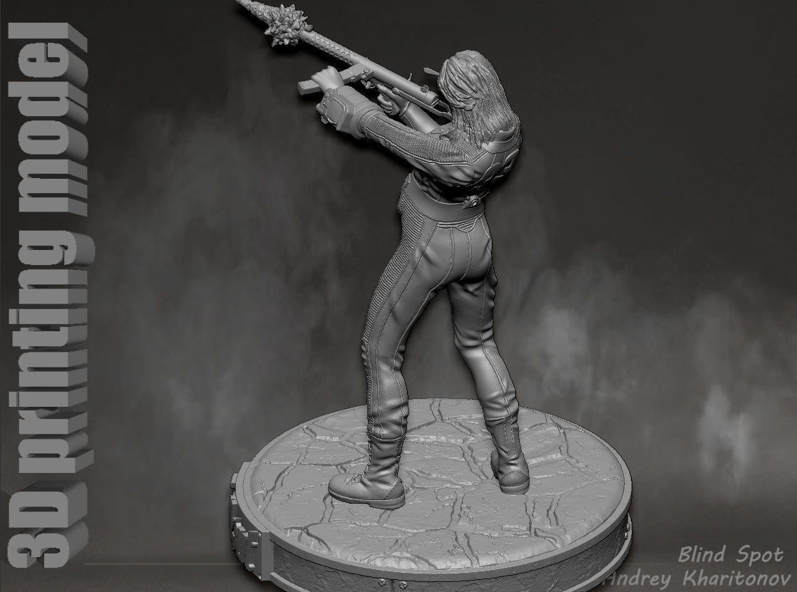 Steph Harper Fallout 3D print model_13