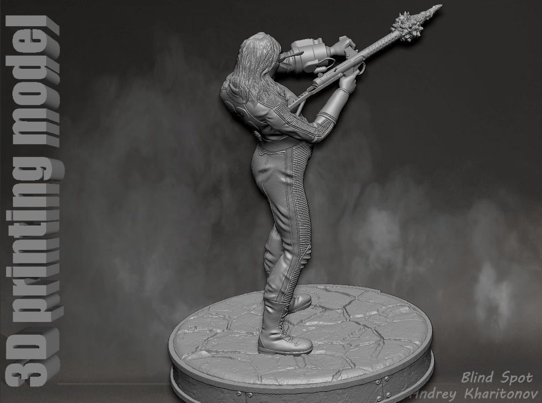 Steph Harper Fallout 3D print model_14