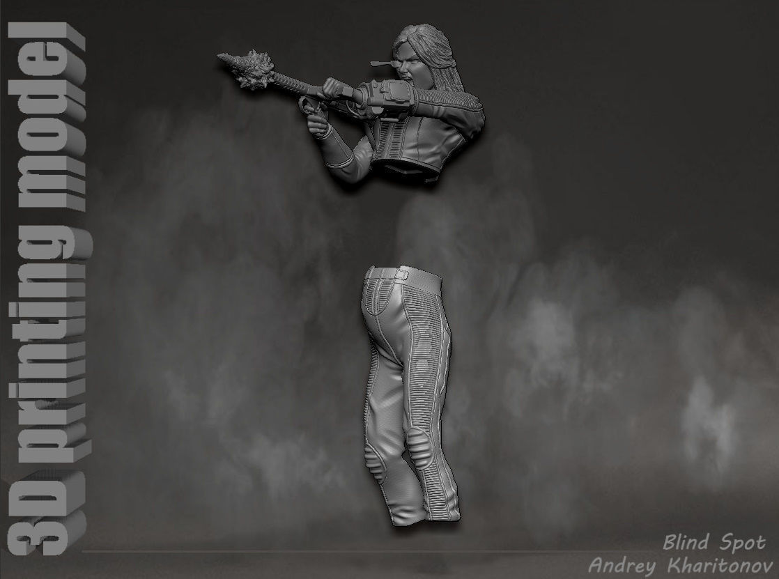 Steph Harper Fallout 3D print model_19