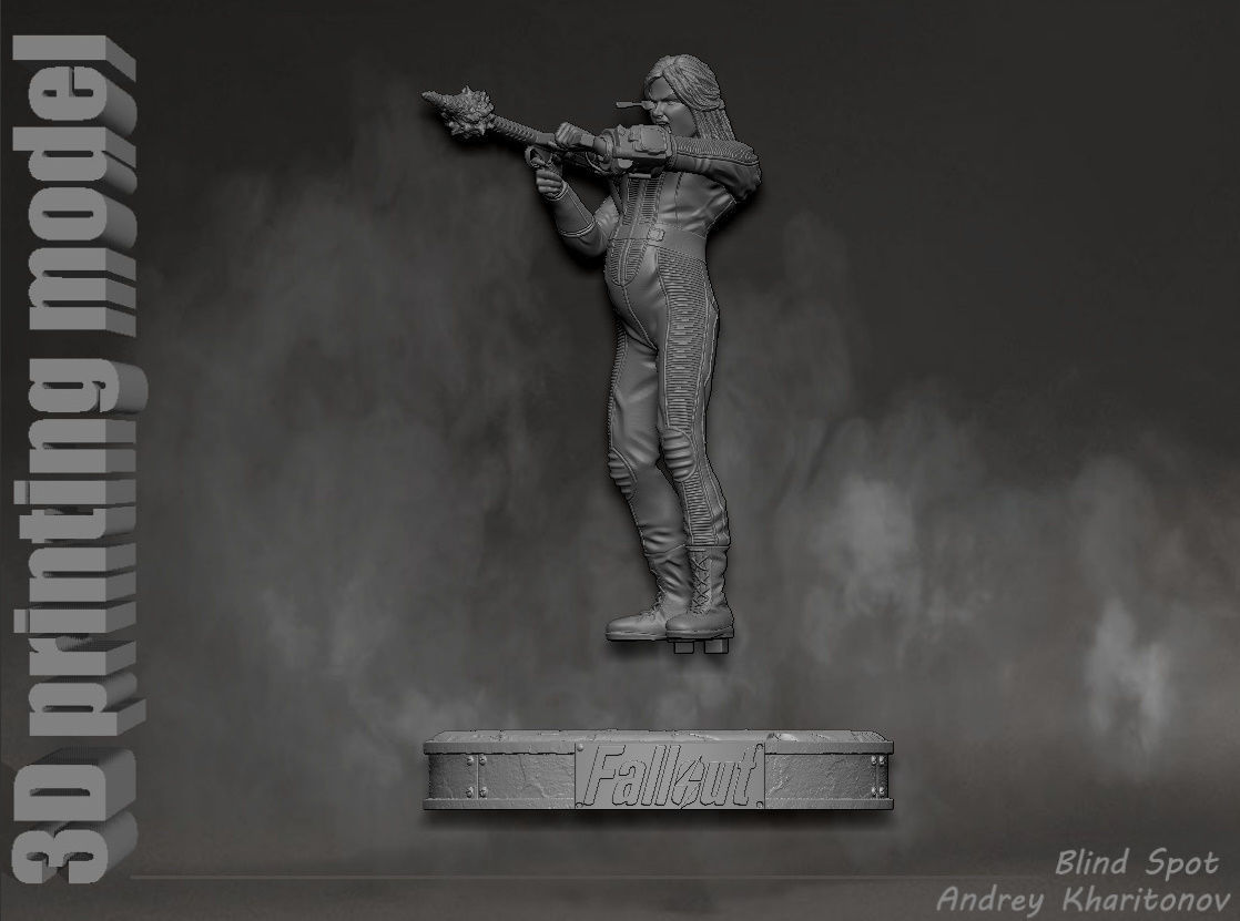 Steph Harper Fallout 3D print model_16