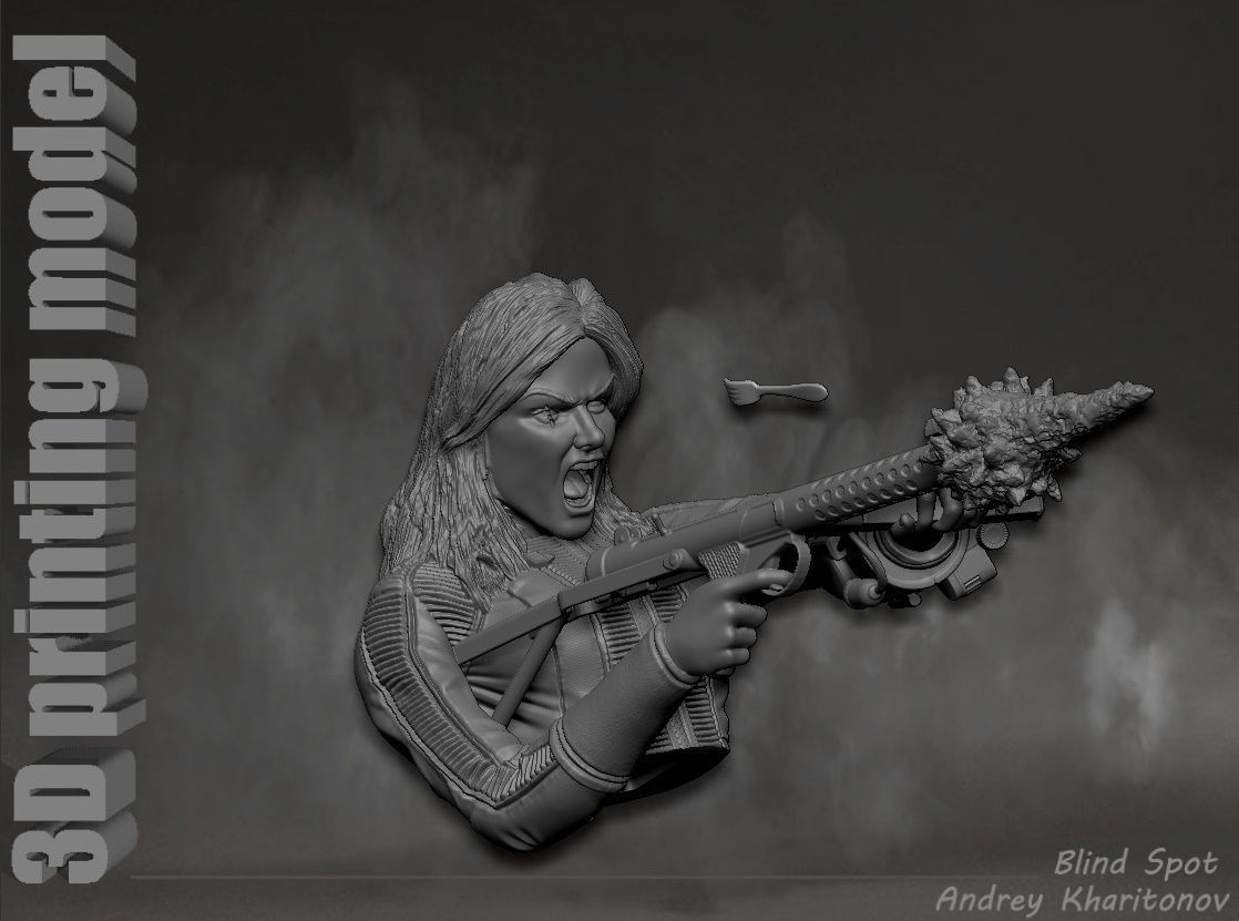 Steph Harper Fallout 3D print model_21