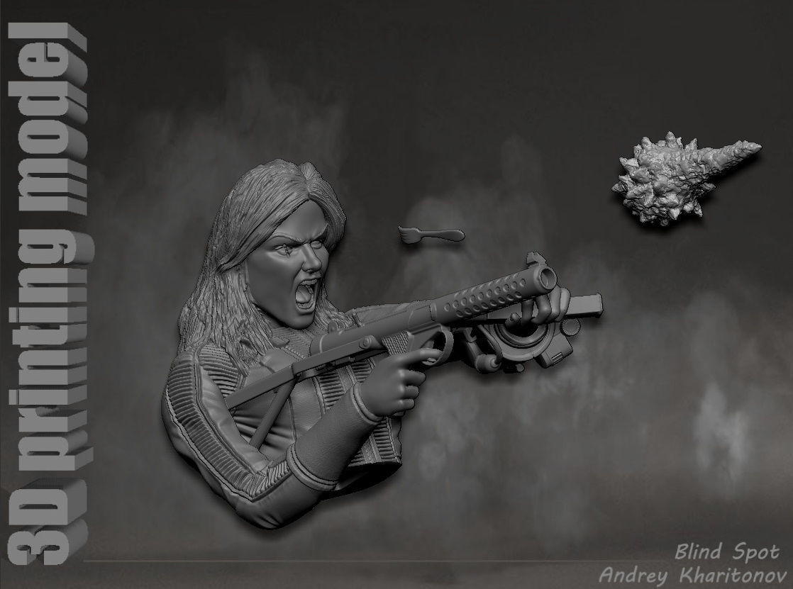 Steph Harper Fallout 3D print model_22