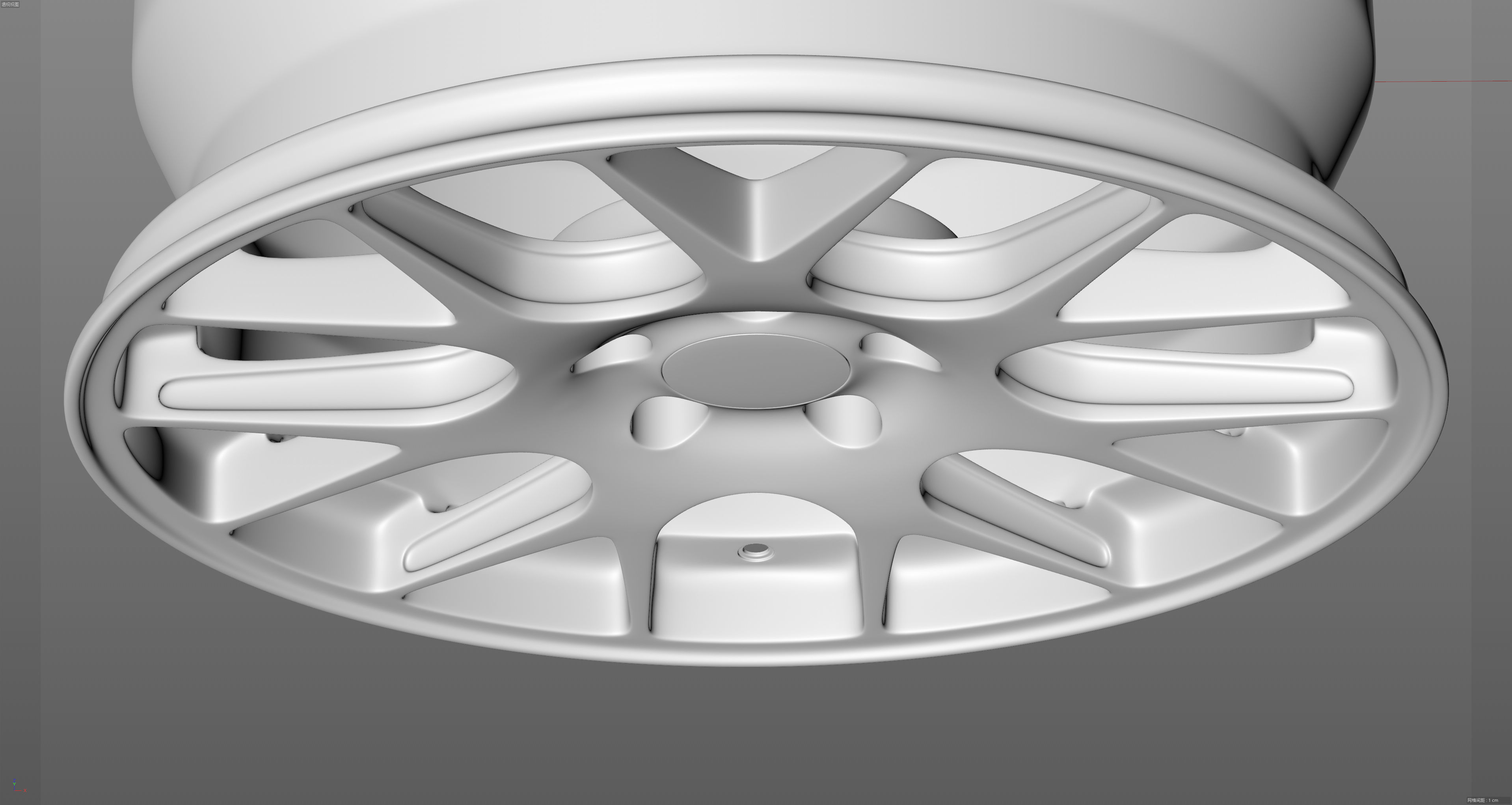 BBS CH-R Low-poly 3D model_21