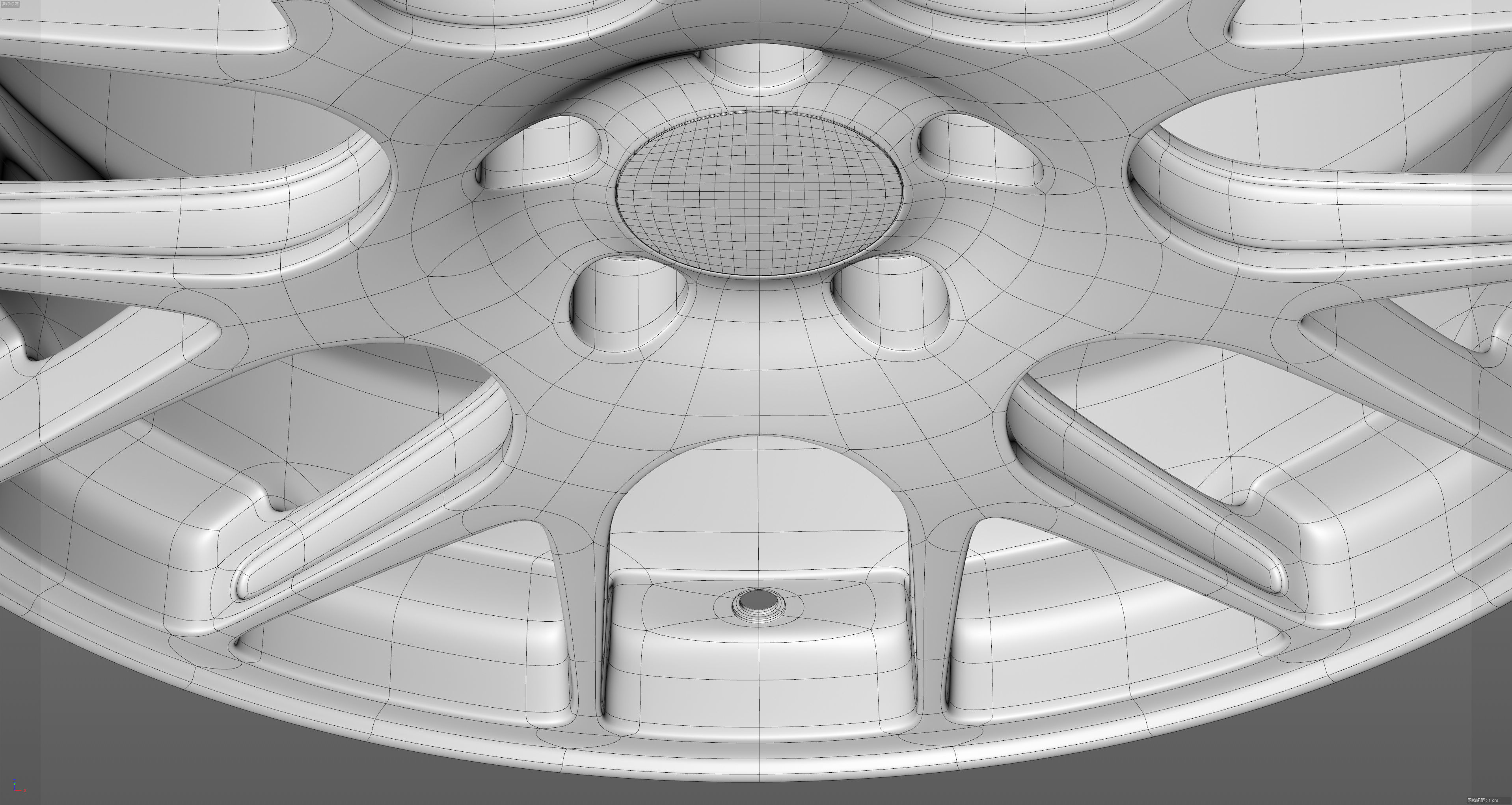 BBS CH-R Low-poly 3D model_33