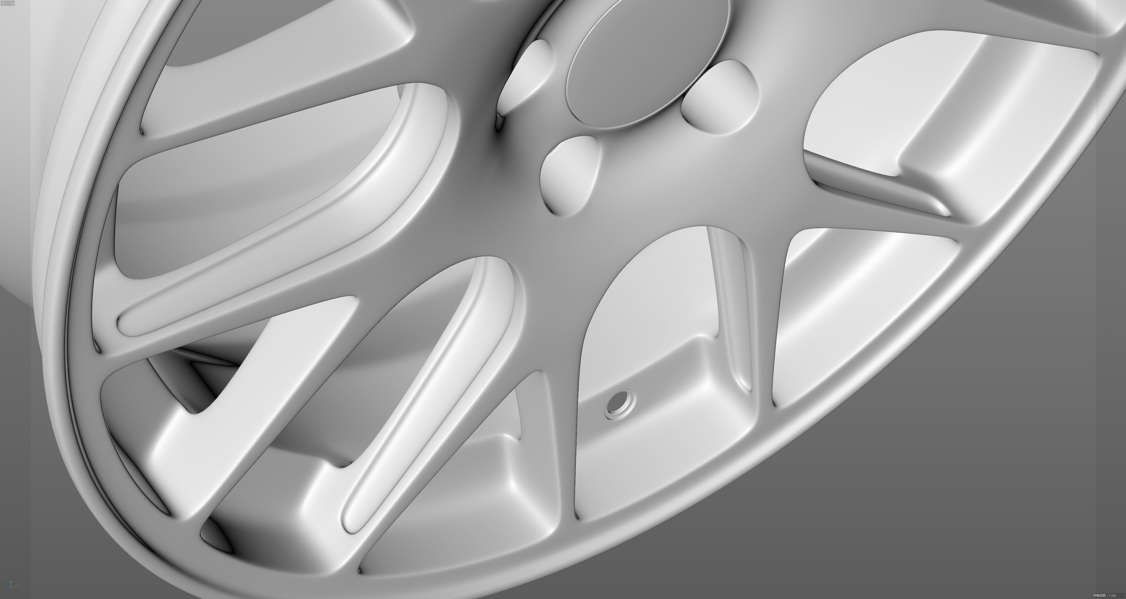 BBS CH-R Low-poly 3D model_18