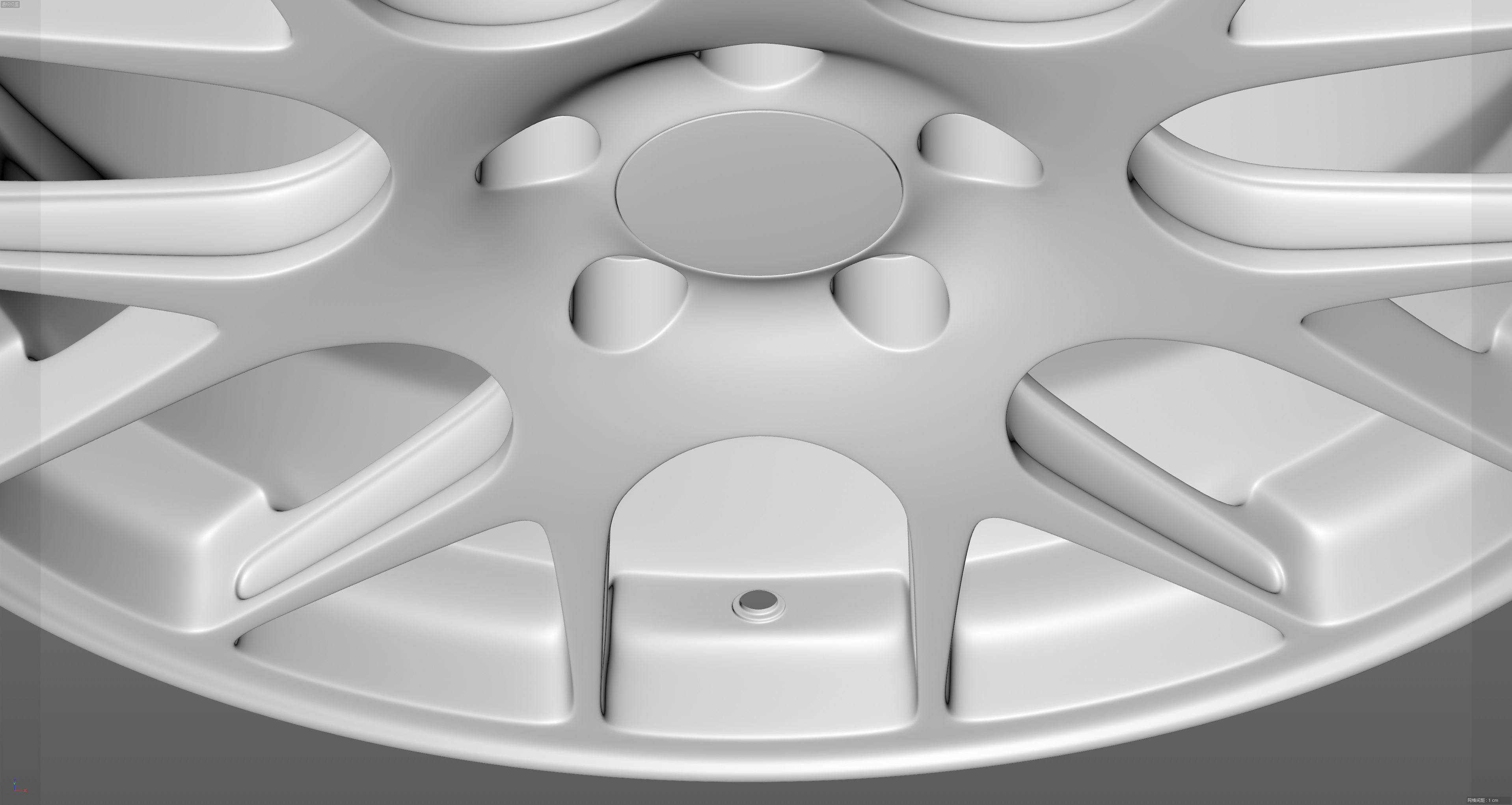 BBS CH-R Low-poly 3D model_22