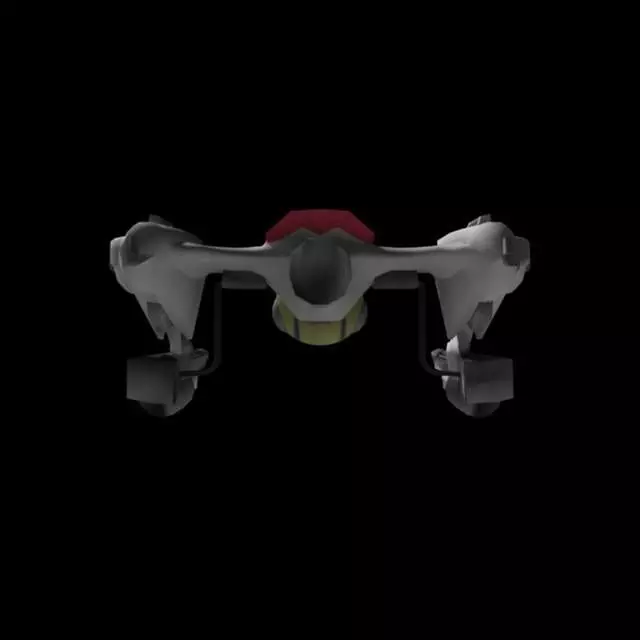 Redtail dji phantom quadcopter 3D model_0
