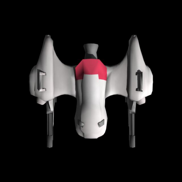 Redtail dji phantom quadcopter 3D model_3