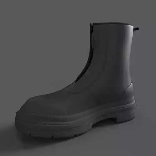 ASOS DESIGN Calf Boot Low-poly 3D model