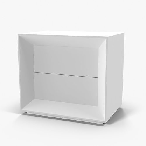 Halley Love Love Nightstand 2 Low-poly 3D model