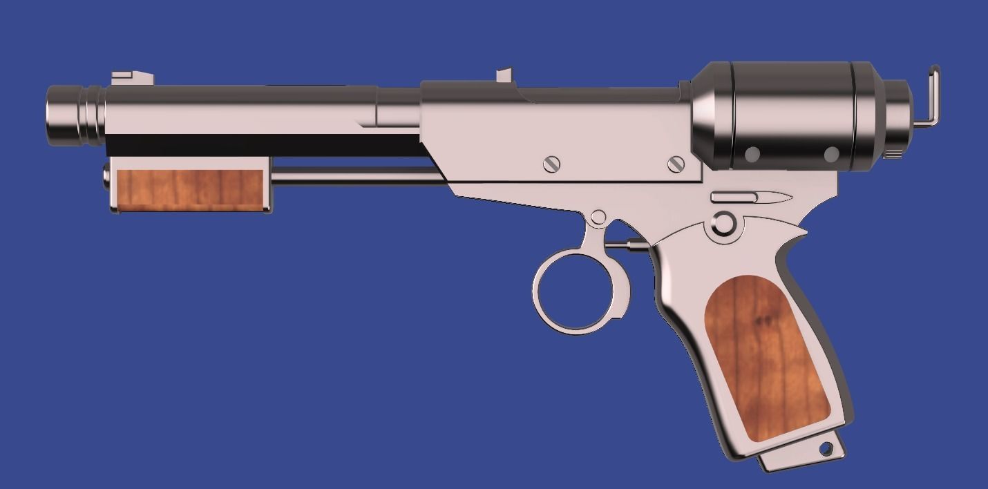 Fallout TV show - Lucy MacLean dart gun for cosplay 3D print model_3