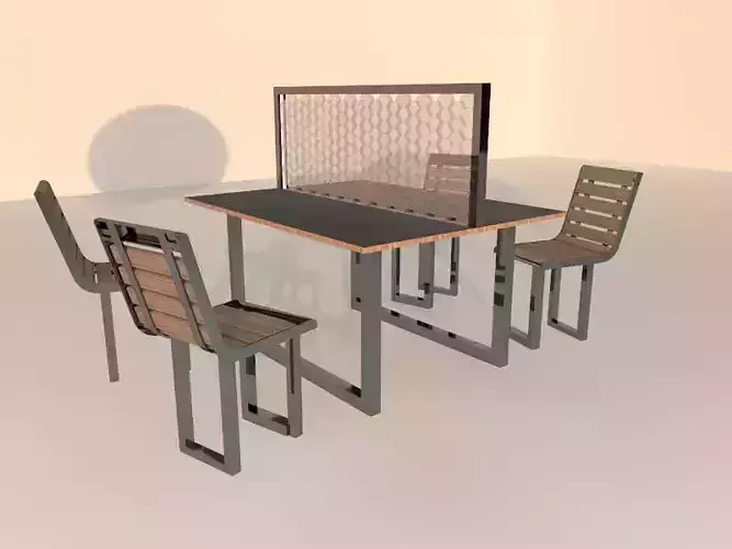 Social Distancing Dinning Table