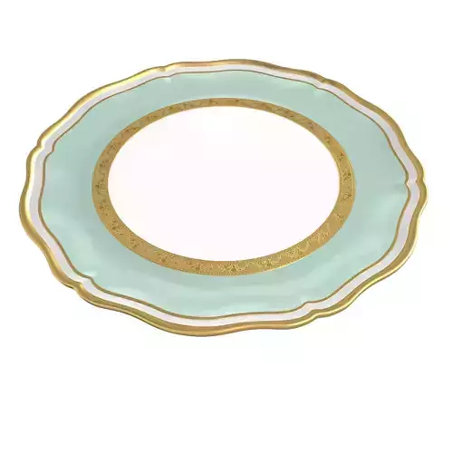Raynaud turenne bread butter plate 3D model