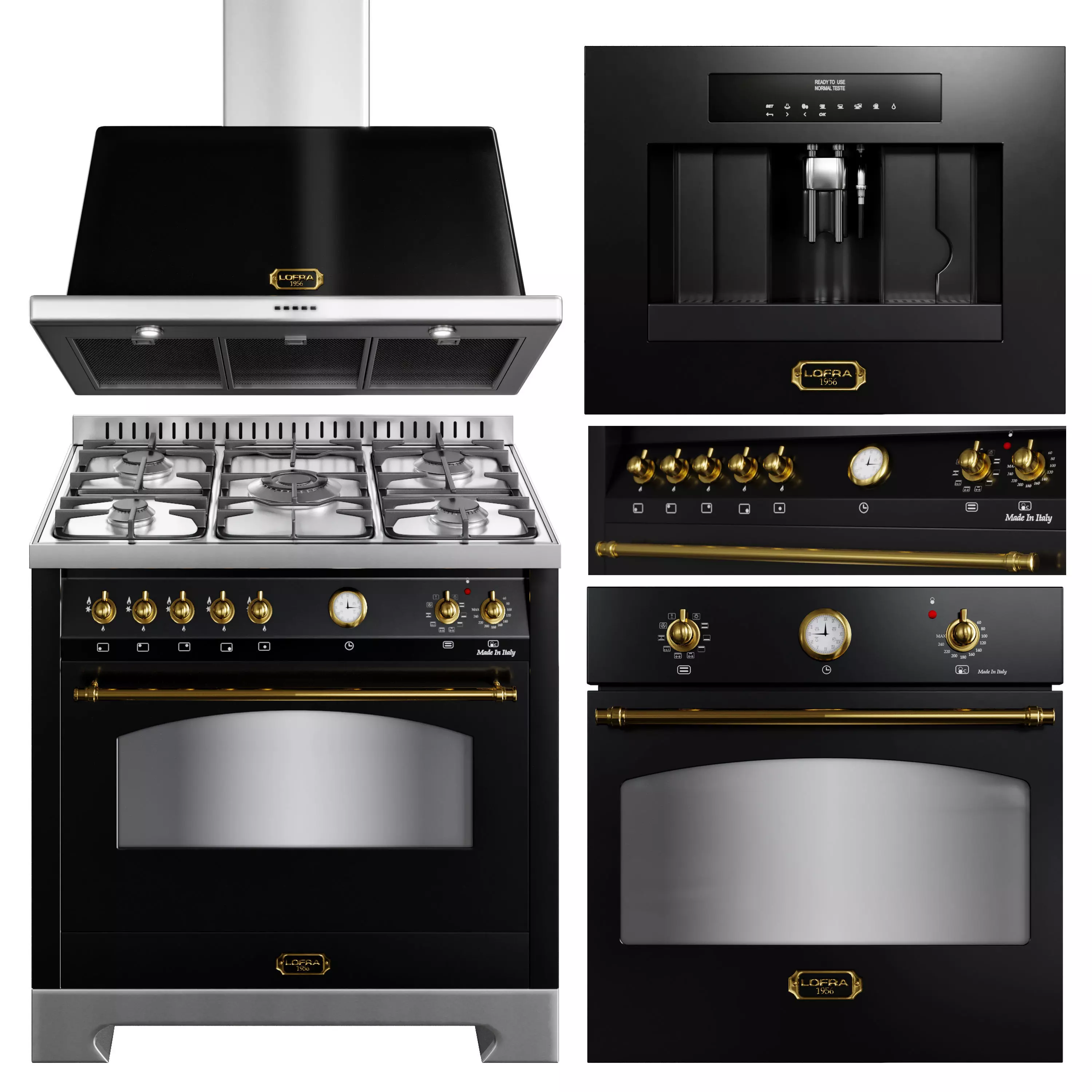 Kitchen Appliances Lofra 3D model_0