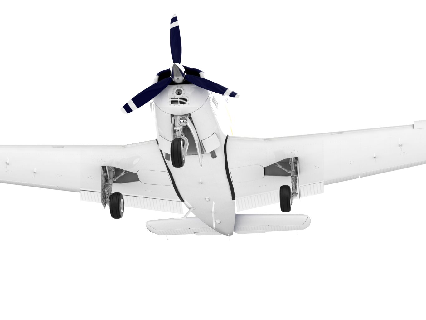 Beechcraft Bonanza G36 3D model_16