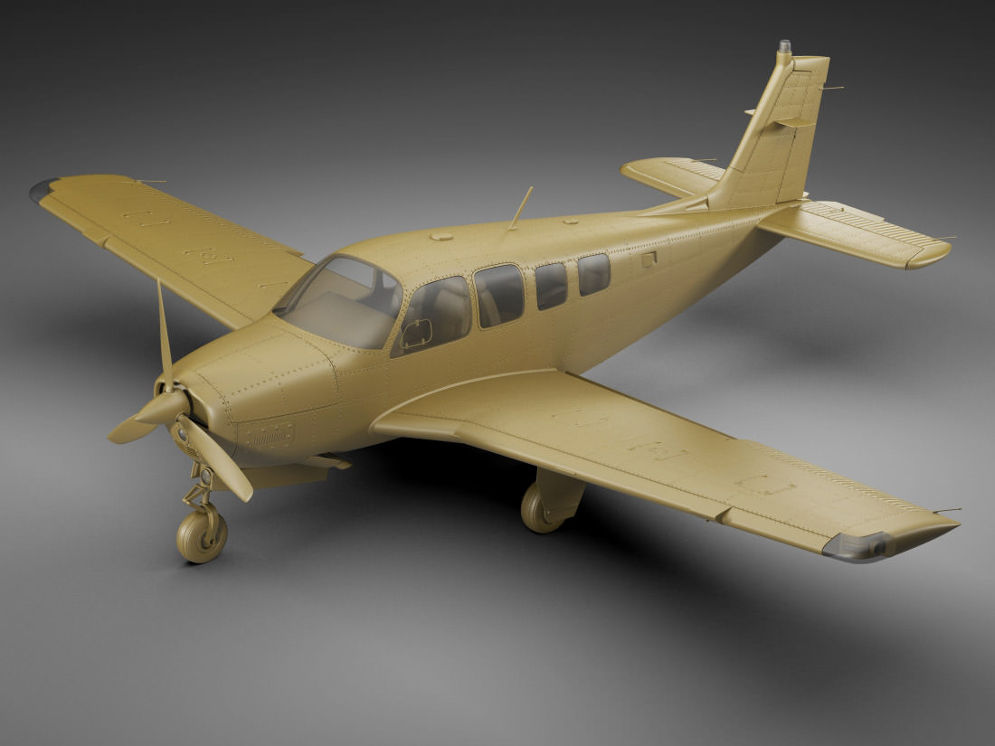 Beechcraft Bonanza G36 3D model_18