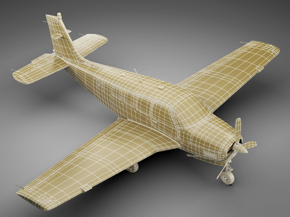 Beechcraft Bonanza G36 3D model_23