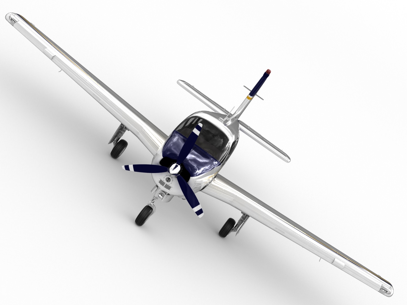 Beechcraft Bonanza G36 3D model_7