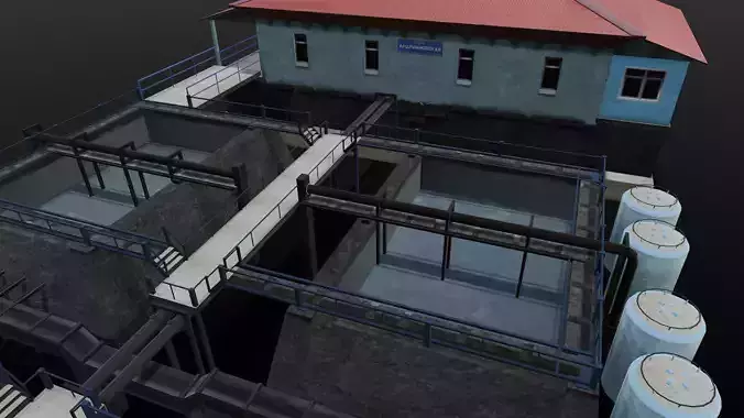 Planting Industry 3D Model 