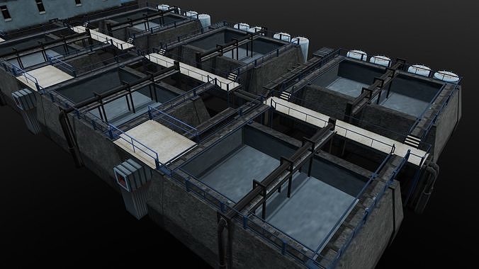 Planting Industry 3D Model  Low-poly 3D model 5