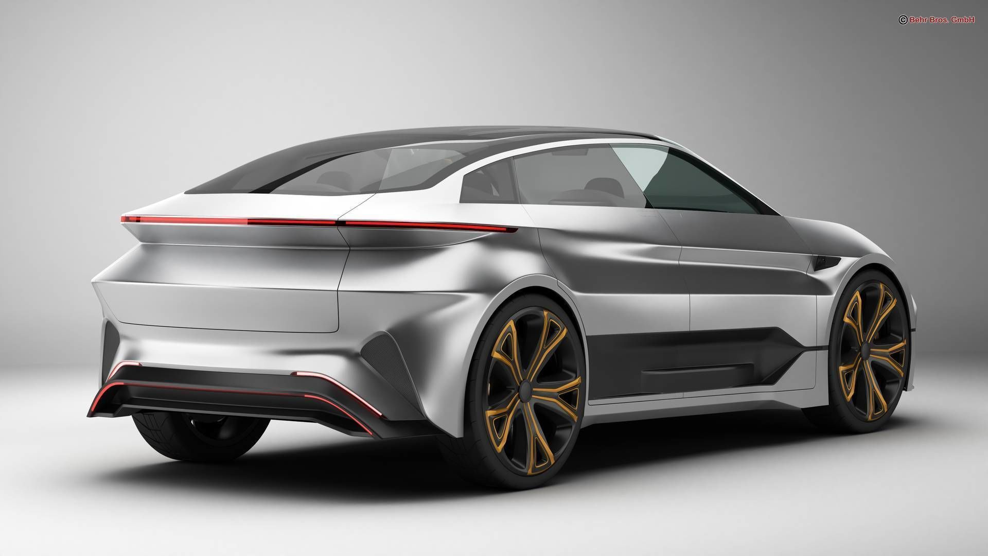 Generic Future EV SUV 2050 3D model_3