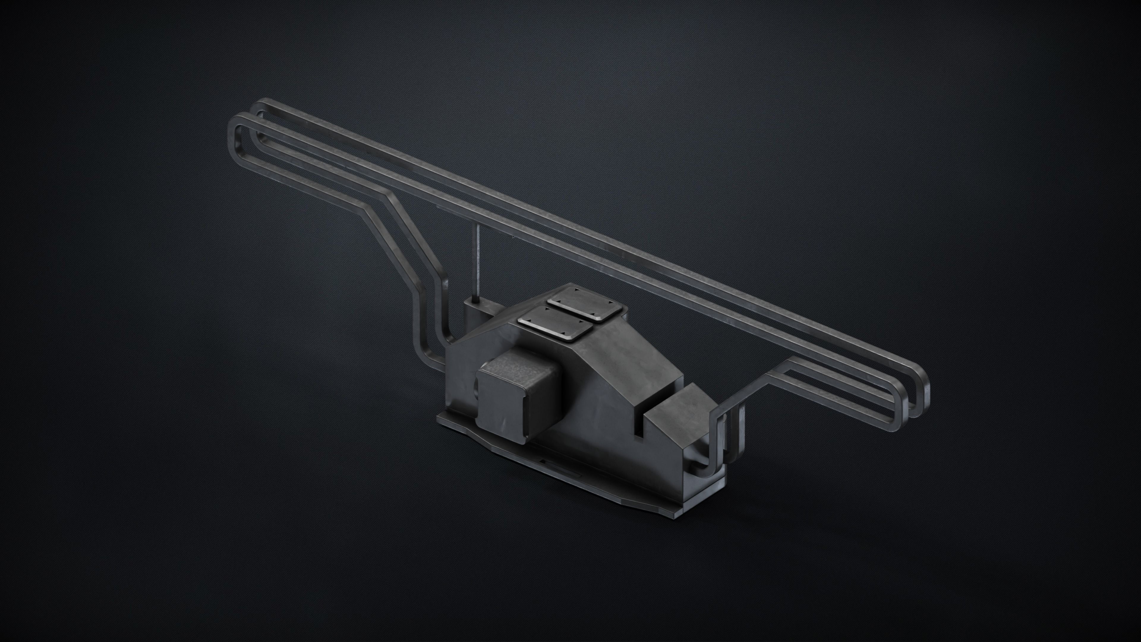 13 SUB-D Scifi Architecture Kitbash Elements Vol I 3D model_15