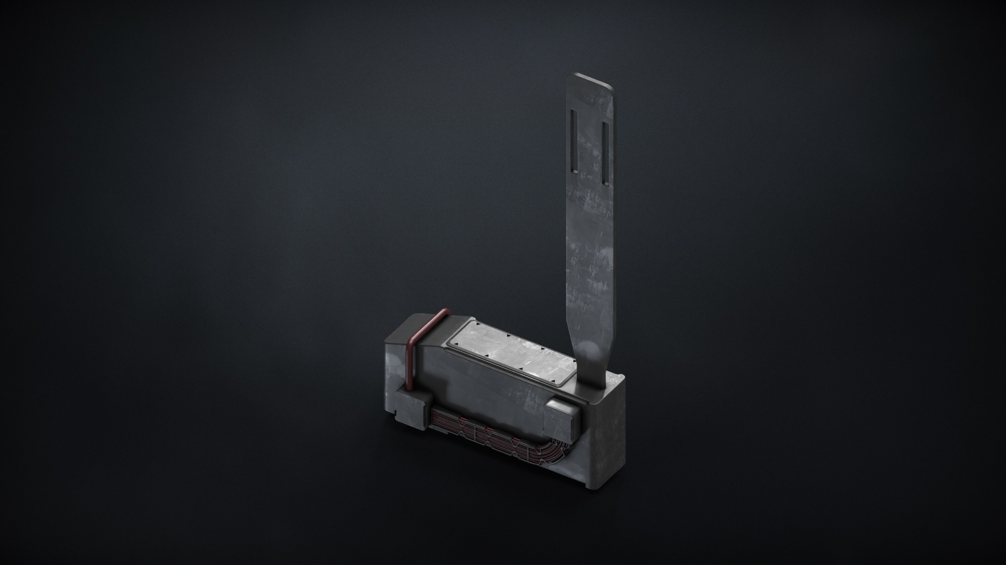 13 SUB-D Scifi Architecture Kitbash Elements Vol I 3D model_10