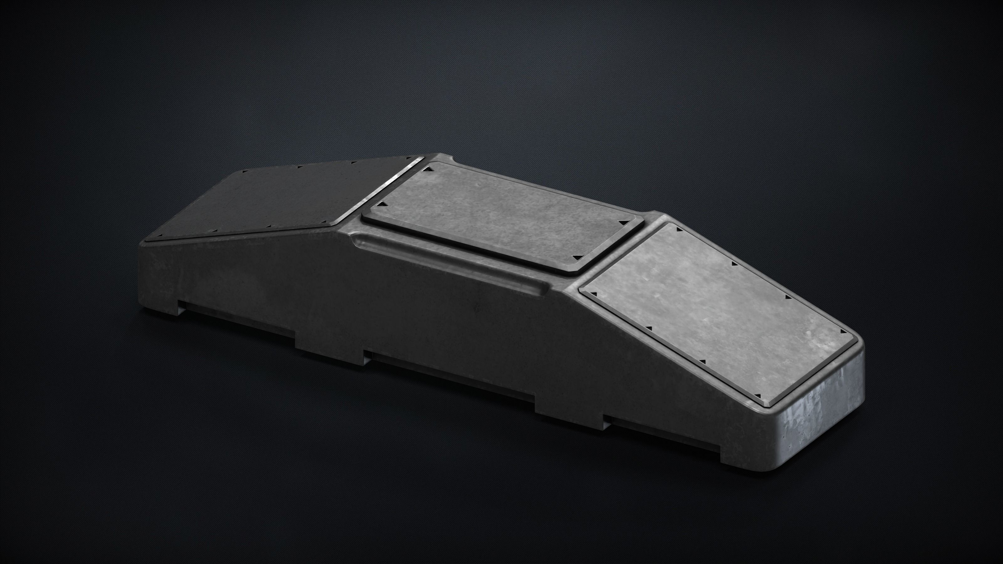 13 SUB-D Scifi Architecture Kitbash Elements Vol I 3D model_13