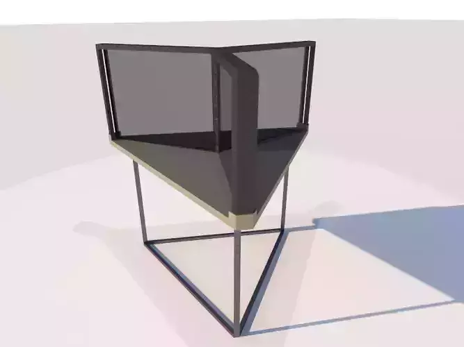 Social Distancing Triangle Table