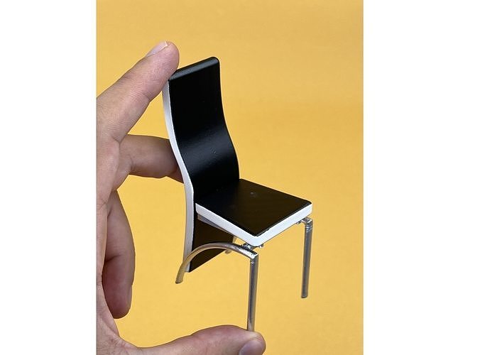Chair for doll kitchen Free 3D print model