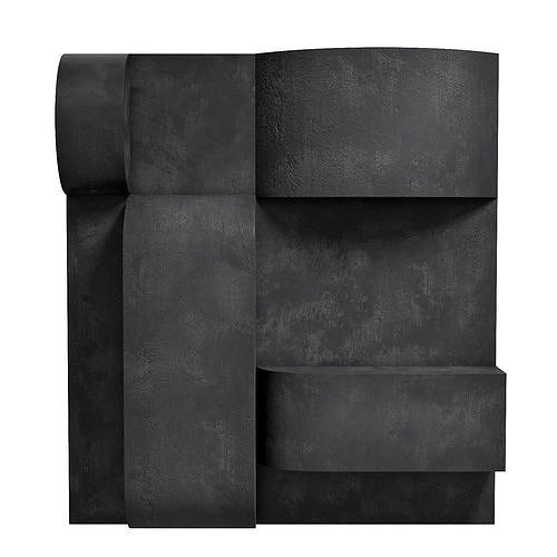 Paul Bik Extruded Canvas 3 3D model