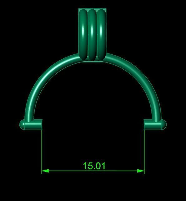 Coin Frame 3D print model_4