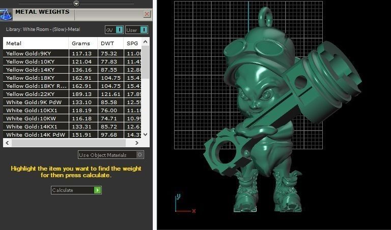 cartoon robots piston 45 3D print model_10