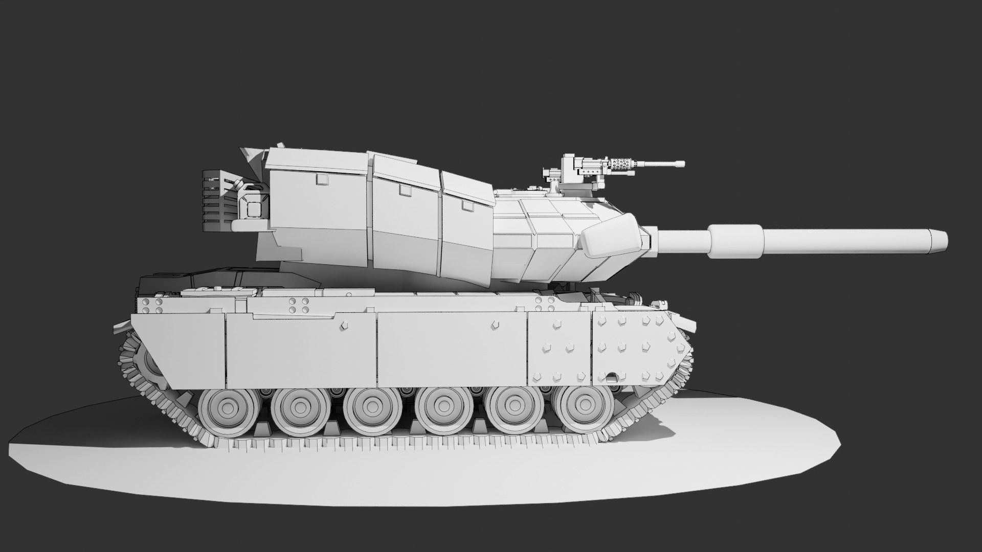 Pereh IDF Tank Closed Version 3D print model_6
