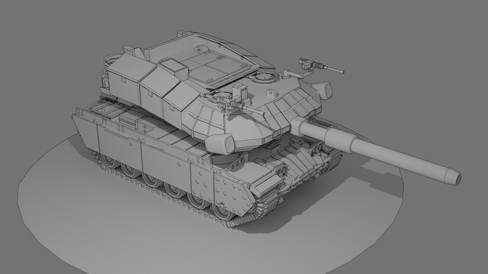 Pereh IDF Tank Closed Version 3D print model_5
