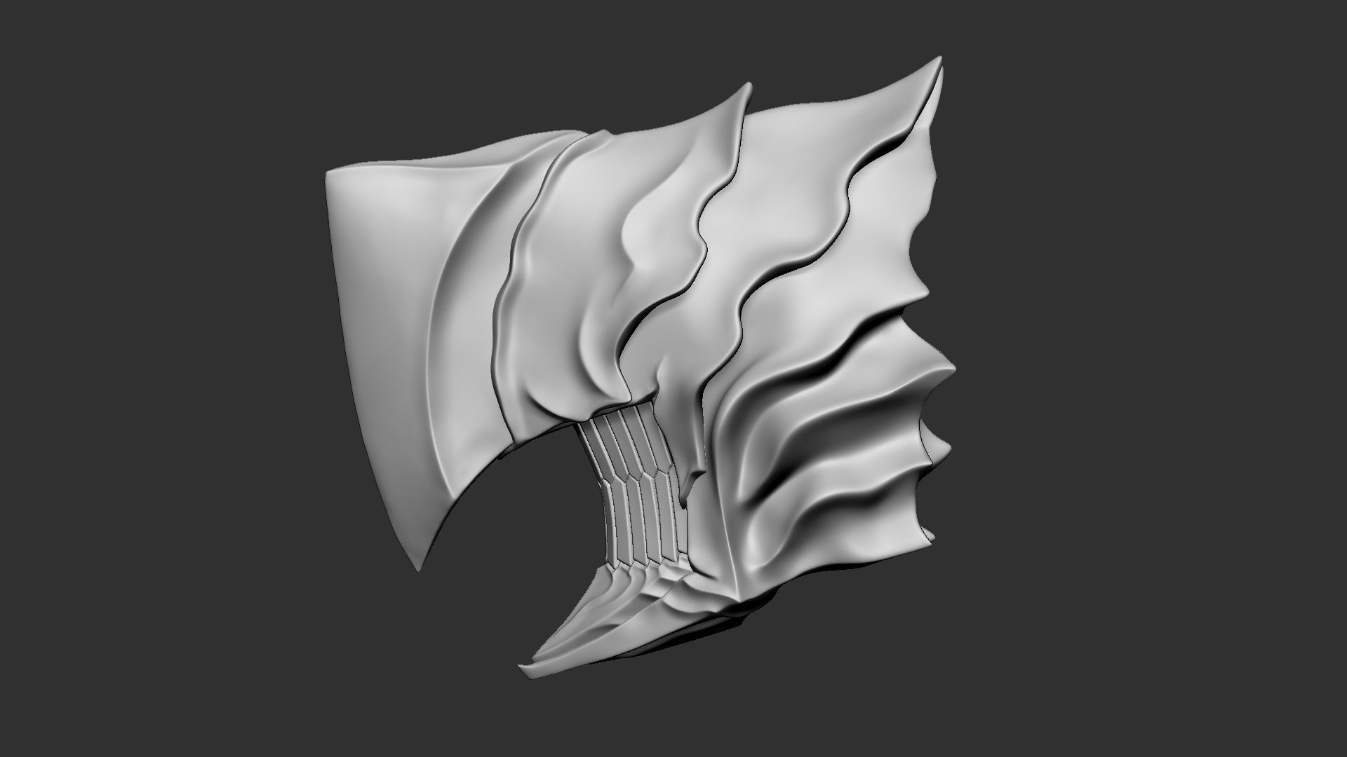 Axe Devil fan art from manga Chainsaw man 3D print model_2