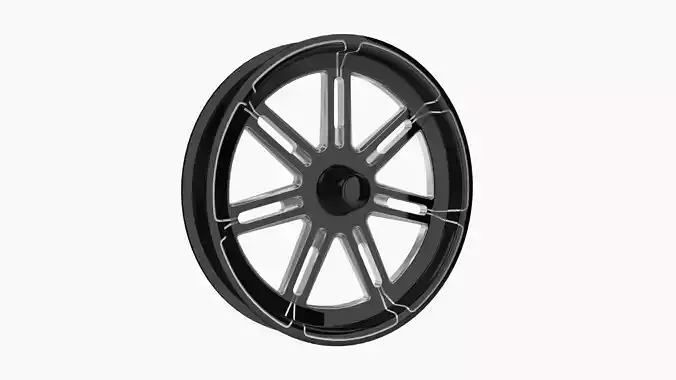 FTD Customs Valor dragster front wheel