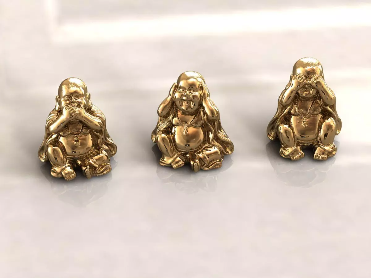 Buddha 3D print model_0