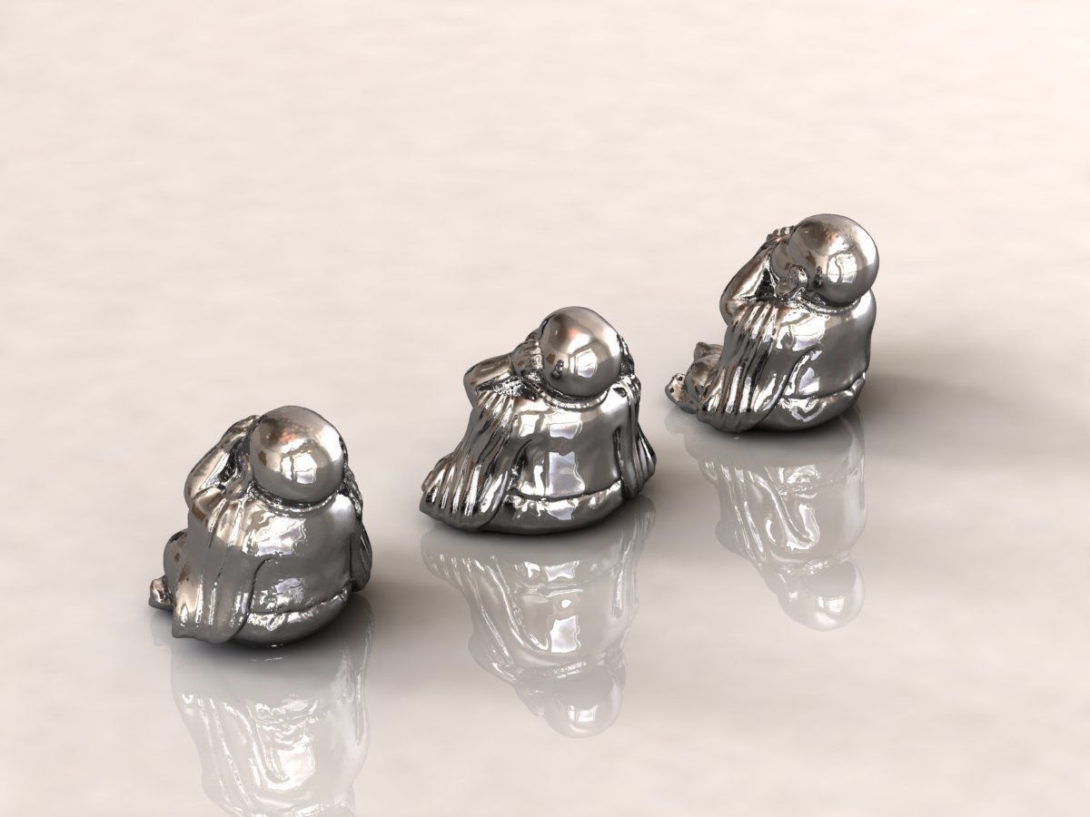 Buddha 3D print model_4