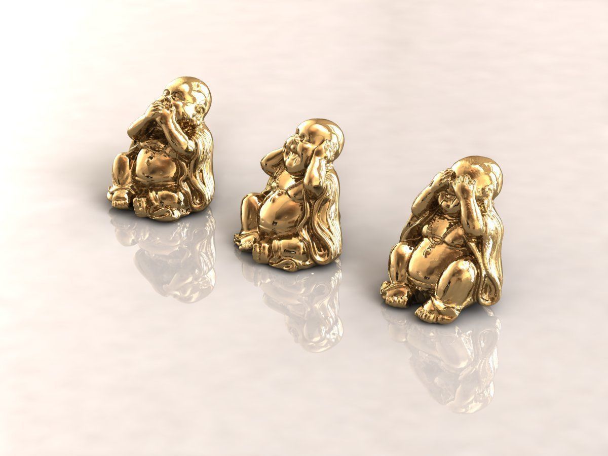 Buddha 3D print model_2