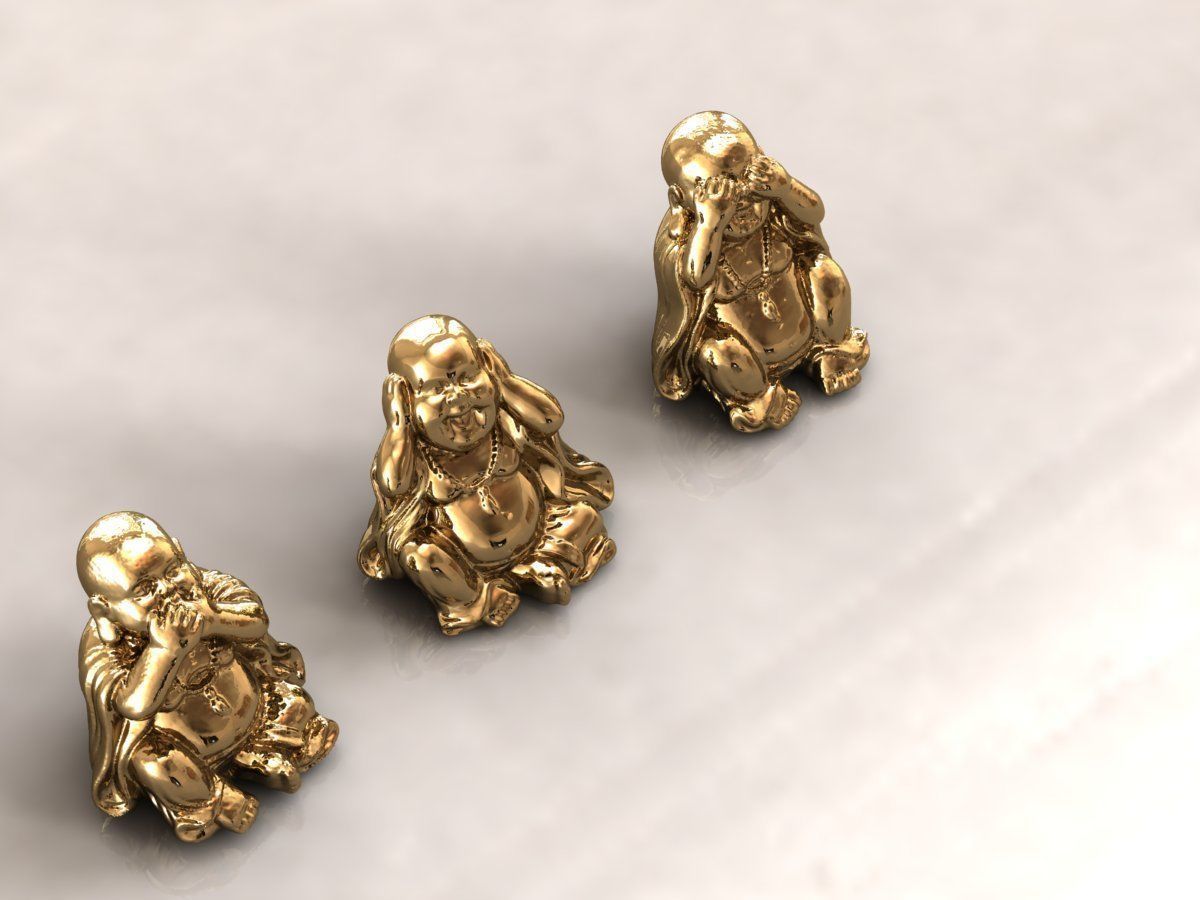 Buddha 3D print model_1