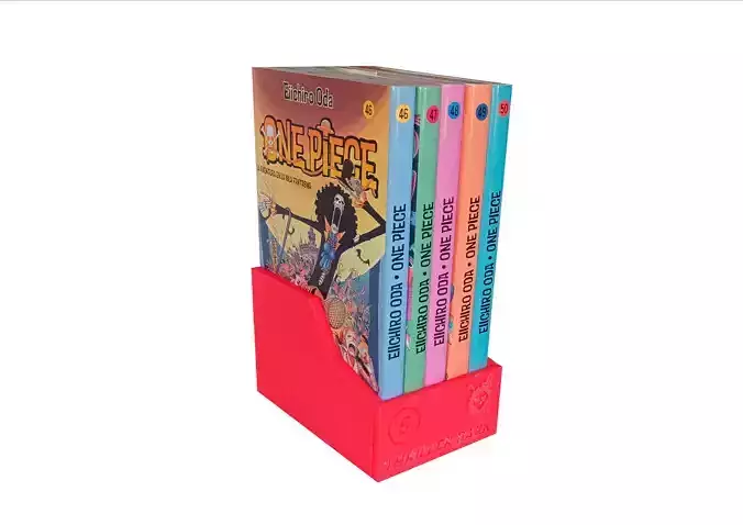 One Piece Manga Organizer 05 Thriller Bark Saga 3D print model