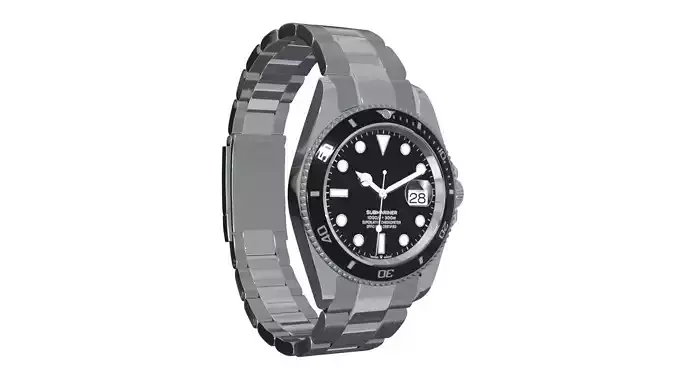 Watch Submariner Date Oystersteel - Black Dial