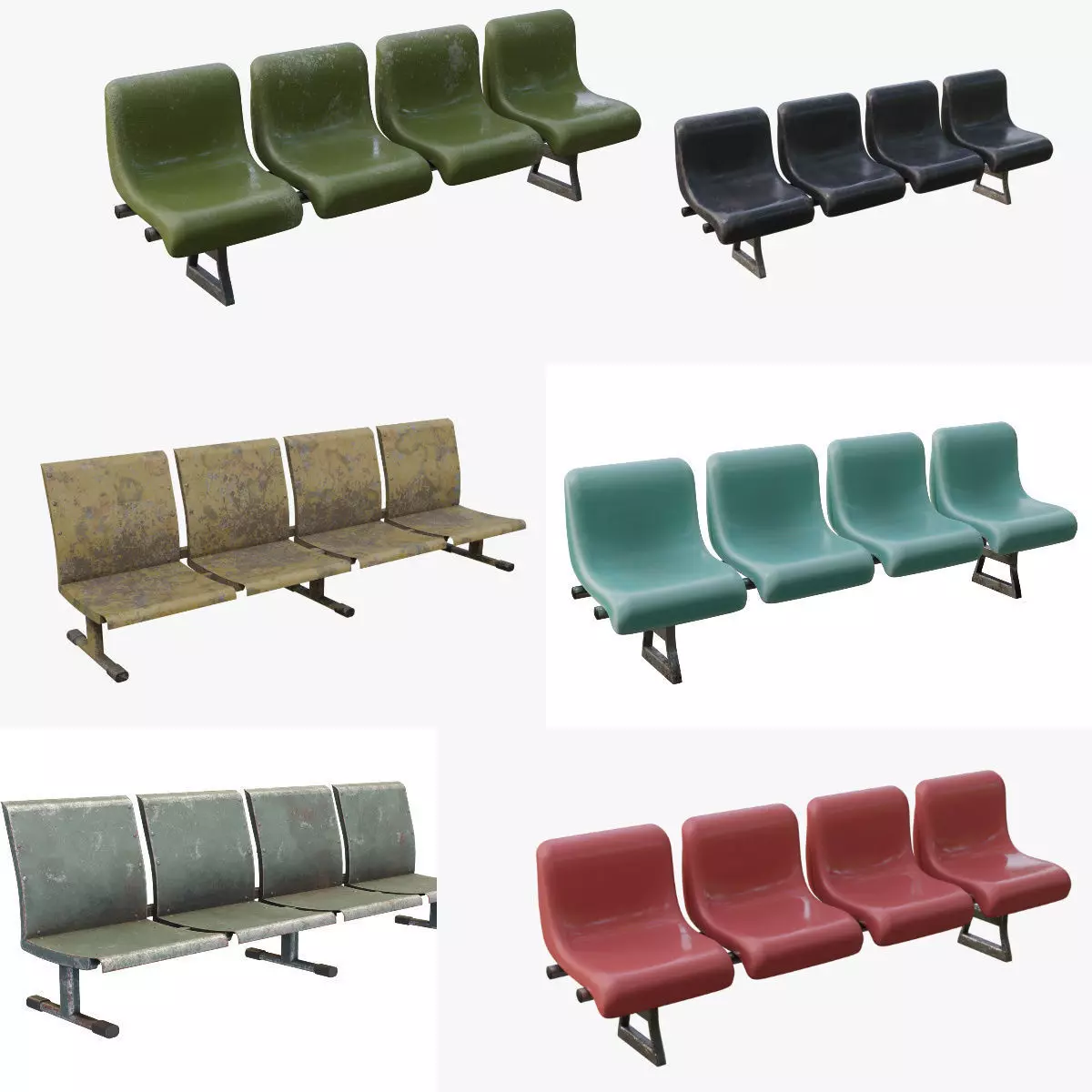 Super Airport Waiting Room Seats Collection _0