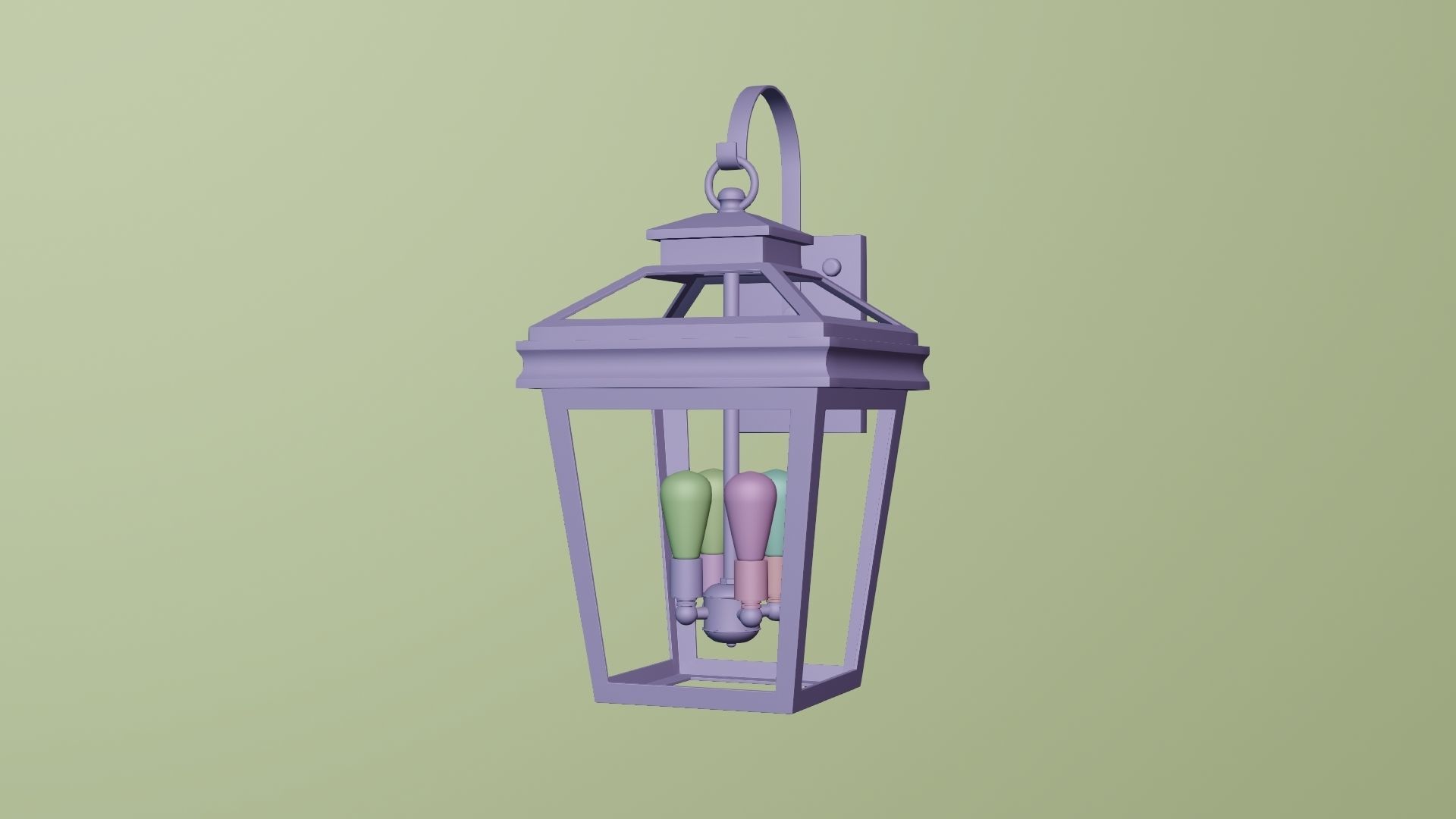 Exterior Light Home Modern Light Outdoor Light Door Light - ML9 3D model_12